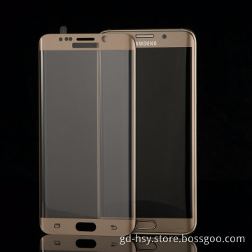 HUYSHE 9h Anti-fingerprint Explosion-proof 3d Curved Edge Full Screen Cover Tempered Glass All Clear For Samsung S7 edge